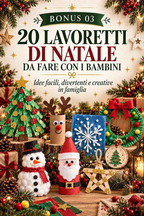 Bonus 3 — 20 lavoretti di Natale da fare con i bambini
